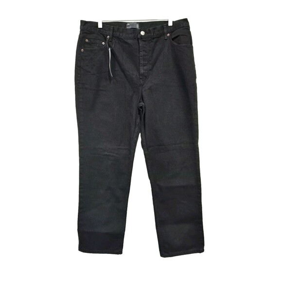 ASOS Curve Pants - NEW ASOS Design Women's Curve High Rise Stretch Black Straight Jeans Size‎ 14